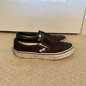 Black Slip on Vans